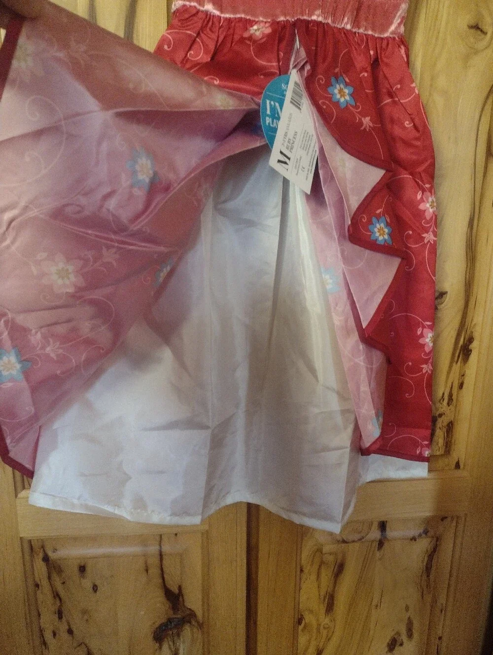 NWT Little Adventures Ruby Princess Red Dress